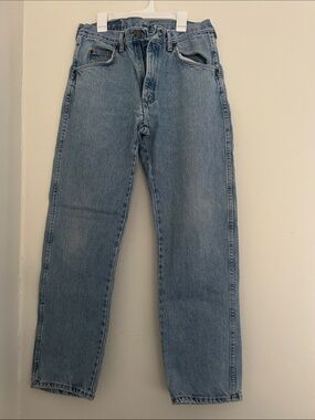 Wrangler Light Blue Straight Leg Men’s Jeans